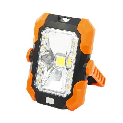 China 6hours 10W Portable Collapsible Rechargeable Solar Powered LED Work Light for sale