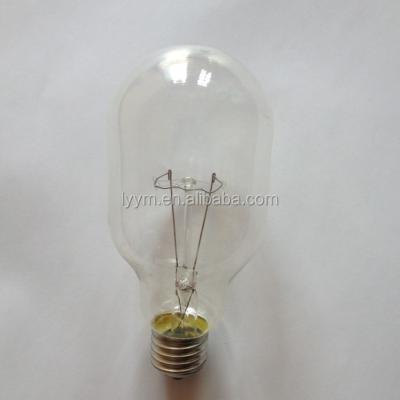 China Iron T shape incandescent e27 tungsten bulb bulb t68 for sale