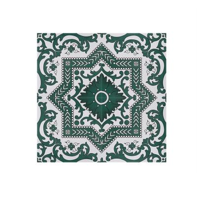 China Modern Factory Wholesale Morocco Green Wall 8 Inch 300x300 Ceramic Tile for sale