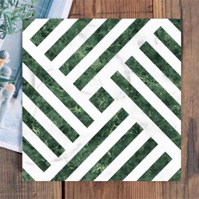 China Modern Moroccan Pattern Tiles Floor And Wall Tile 8x8inch Green Color for sale