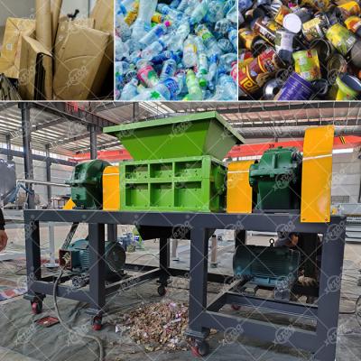 Cina Trituratore mobile a doppio albero Trituratore mobile di rifiuti Trituratore di plastica mobile Trituratore di carta di scarto Trituratore di metallo Trituratore mobile di rifiuti solidi in vendita
