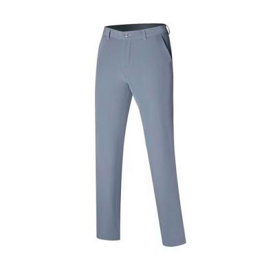 China Anti-wrinkle sports wear high quality mens Gray Custom Quick Dry Golf pants pants for men for sale