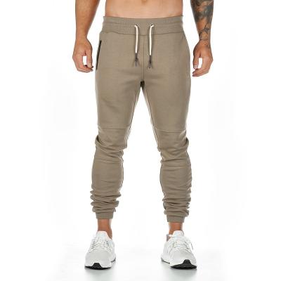 China Factory Clothing OEM Men's Breathable Khaki Gym Fitness Running Jogger Pants Sports Sweatpants for sale