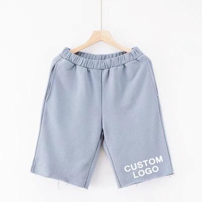 China Anti-Wrinkle Loose Fit 100% Cotton French Terry Sweat Short Pants Ladies Sports Women's Abbreviations for sale