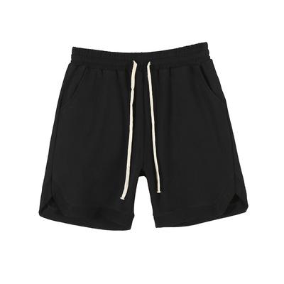 China Anti-Wrinkle Factory Wholesale Hip Hop High Street Vintage 100% Cotton Half Shorts Casual Shorts For Men for sale