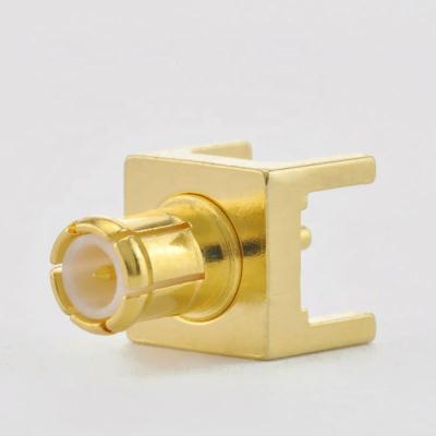 China DC To 6GHz 6GHz MCX Connectors Straight Male For PCB Mount for sale