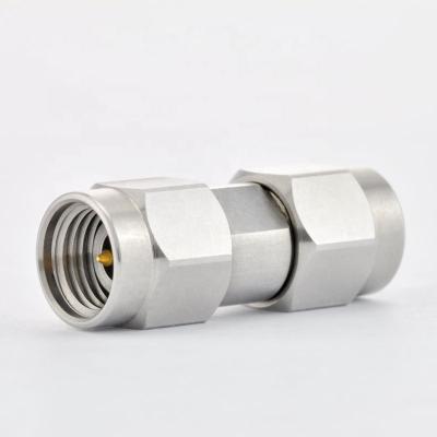 China Microwave 2.92mm Male To Male 2.92mm Connector Millimeter Wave RF Coaxial Adapter for sale