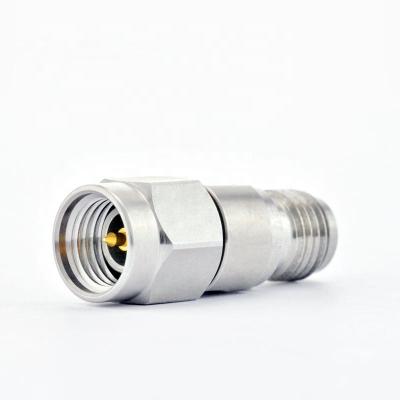 China 27GHz 3.5mm Male To SMA Female Precision RF Coaxial Adapter P-SMAF-3.5M-145 for sale