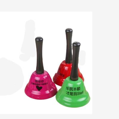 China Decoraive special hot sale bar restaurant meal bell rattles crafts metal bar bell for sale