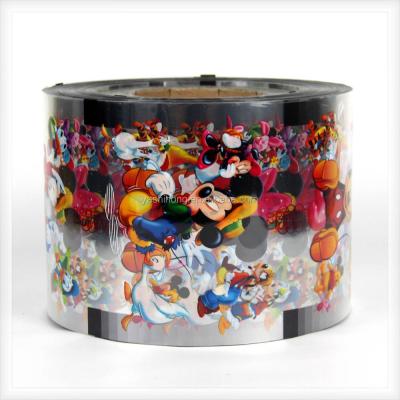 China Wholesale Chinese custom moisture-proof printing transparent sealing film cup drinking sealing film for sale