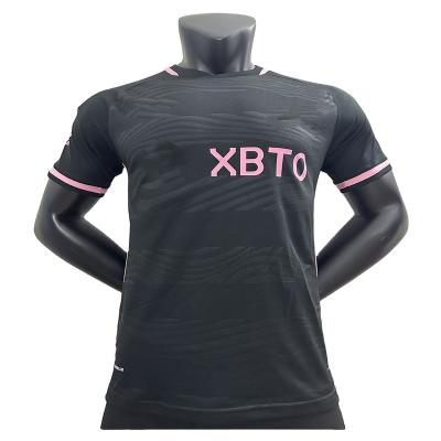 China Shirts & Tops 23 24 Custom men's football wear fast drying breathable polyester brazing club short sleeve training wear for sale