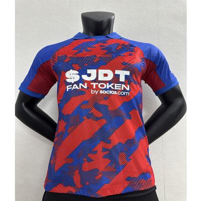 China Shirts & Tops Custom Logo Comfortable and Breathable Training Uniform Soccer Jersey T-shirt Team Club Football Jersey for Men for sale