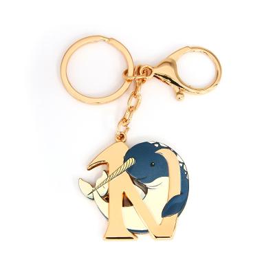 China Souvenir Gift Factory Direct Sales Cartoon Image Cat Creative Metal Key Chain for sale