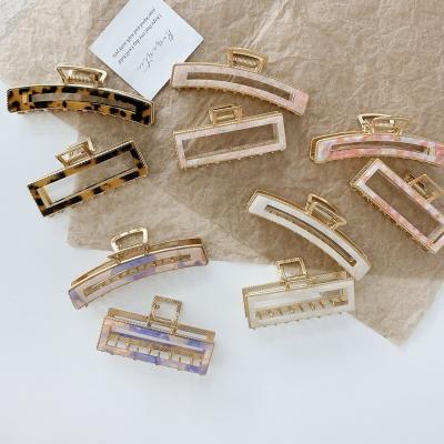 China Decoration Hairpins Geometric Hair Clip Accessories For Women Vintage Korean Bobby Pins Hairpin Custom Logo Holder Clip for sale