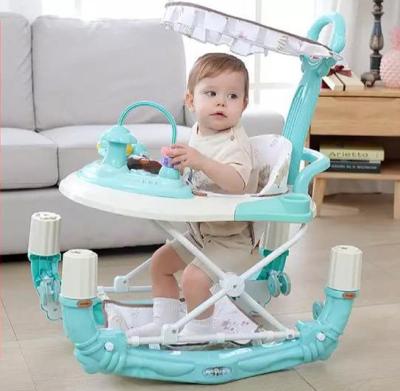 China Baby Toys Walkers Stroller SEVOGE Cartoon Music Baby Walkers Use High Safety Mom Reassured Seconds In The Dining Table Multifunctiona Rocker Horse Edibl for sale