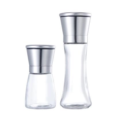 China Viable Unrepaired Steel and Glass Salt and Pepper Grinders Gone Viral on Amazon in MarchCustom Logo Battery Operated Pepper Grinder mil for sale