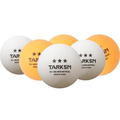 China New ABS 40mm+ Low MOQ 3 Star Ittf Custom Of ABS Material Table Tennis Ball for sale