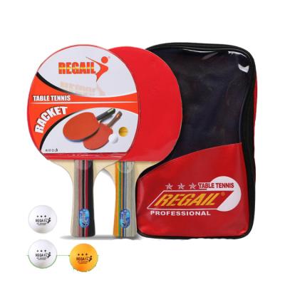 China Professional Seven-Layer Wooden Board New Design High Quality Table Tennis Set With Three Star Ping Pong Balls for sale