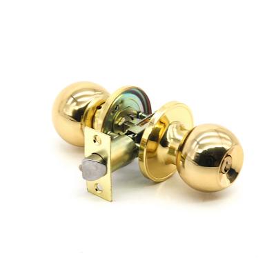 China Entrance/Bathroom/Hotel Passage Entry Privacy Stainless Steel Round Deadbolt Ball Door Lock Brass 2.5 Inch 3 5 5 Inch 2 Lever Master Key Knob Lock for sale