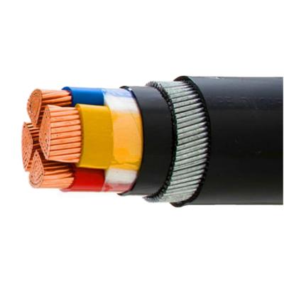 China Industrial low voltage 4x95mm2 4x25mm2 300 MCM PVC copper power cable nyy prices for sale