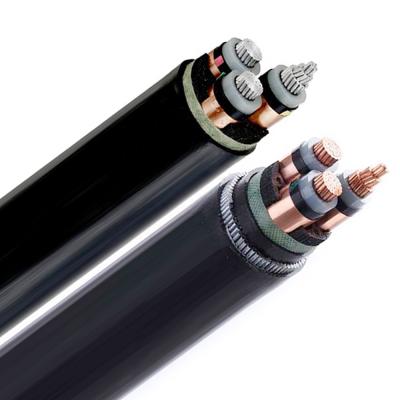 China 33kv 3x500mm2 3x300mm2 Industrial Medium Voltage Power Cable With XLPE Insulated For Power Station for sale