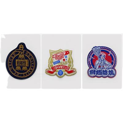 China Other Wholesale Custom Personalized Logo Embroidery Patches Emblem For Clothing / Bag for sale