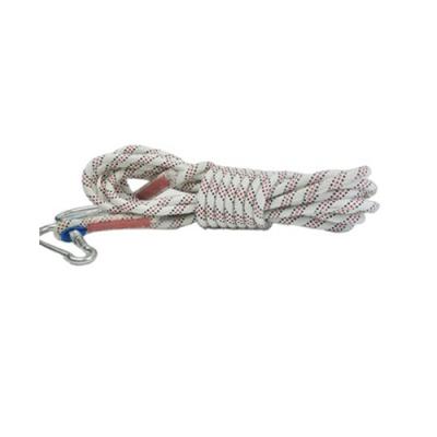 China Factory Promotion Protection Climbing Rope With A Latching Snap Hook For Fire Rescue for sale