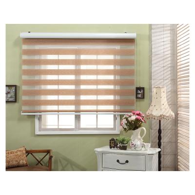 China China Manufacture Minimalist Day And Night Zebra Window Zebra Roller Blind Shade For Living Room for sale