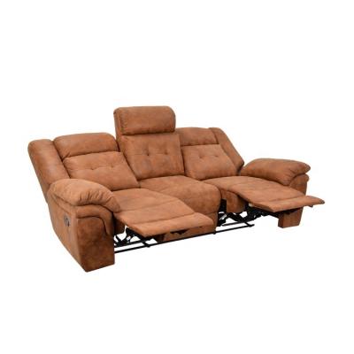 China CX Extendable Modern Simple Style Smart Home Theater Living Room Leather Sofa for sale