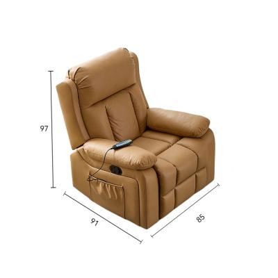 China CX extendable electric sofa bed with recliner chair and storage recliners set leather electric recliner sofa for sale