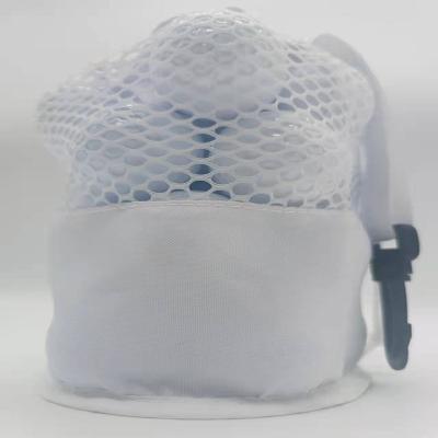 China Outdoor Activity Hot Sale Large Capacity Golf Balls Bag Mesh And Oxford Cloth For Golf for sale