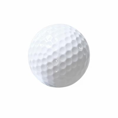 China High Quality 3 Layer OEM Surlyn Golf Balls Rubber + Custom Logo For Competition With Box Packing for sale