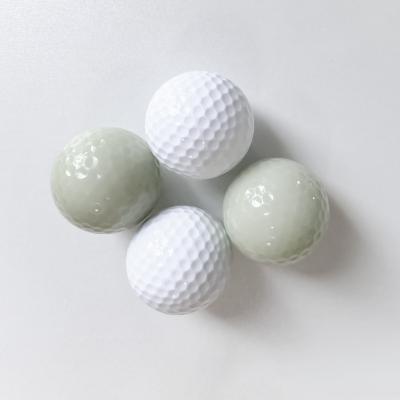 China Rubber + Surlyn Custom Logo Elastic 3 Layer Golf Balls High For Competition Surlyn Hard Golf Balls for sale