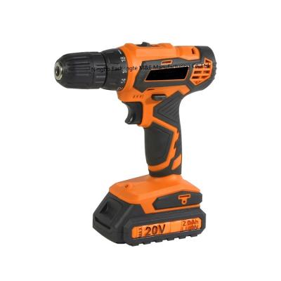 China Versatility Product 20V Electric Drill Rechargeable Cordless Screwdriver 45Nm Cordless Drill Driver for sale