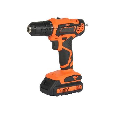 China Product 18V Rechargeable Two Speed ​​Cordless Driver Electric Drill Electric Screwdriver 3/8