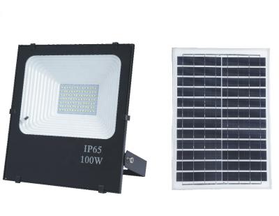 China Factory Wholesale Residential Led Flood Light With Solar Panel for sale