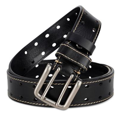 China Fashion TIDING Manufacturer High Quality Men Genuine Leather Belt for sale