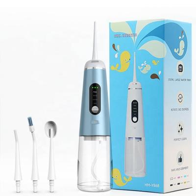 China Wholesale Price IPX7 Waterproof Travel Oral Irrigator 4 Modes 350ml Wireless Oral Water Flosser for sale