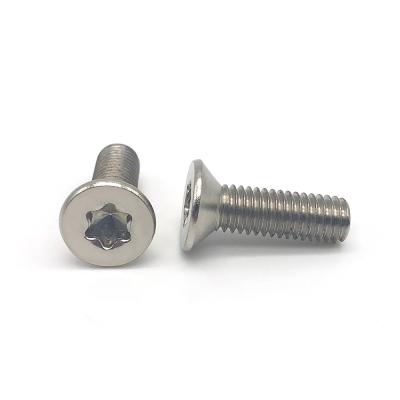 China Custom m2 m2.5 m3 m4 m5 m6 m10 5mm 20mm Flat Head Metal Screws Flat Head Torx Torx Screws from Pan China Supplier for sale