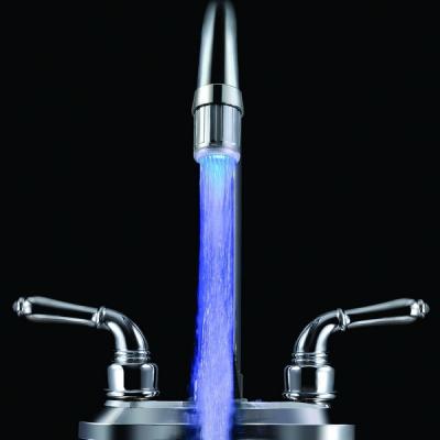 China 3-Color Water Sense Faucets 3-Color Gradient LED Faucet Faucet Stream Light Water Sense Changing Sink Faucet For Kitchen for sale