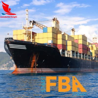 China China Amazon FBA Shenzhen Freight Forwarder Sea Door To Door Shipping Service To Dubai UAE Air Freight for sale