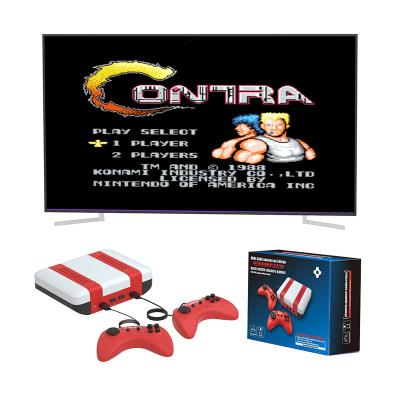 China ABS Plastic New 620 In 1 Game Console Red With Red Classic Dual Player With Cable Controller Retro TV Out Video Games Player for sale