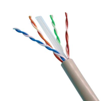 China Cable Ethernet PVC cinza 1000FT UTP CAT6 Cable 1Gbps Alta velocidade à venda