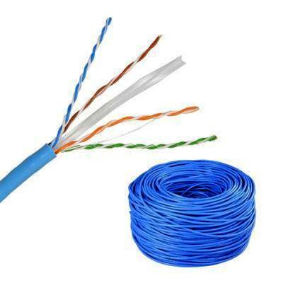 Cina 1Gbps UTP CAT6 Cavo blu Ethernet Cavo dati UL certificato 1000ft in vendita