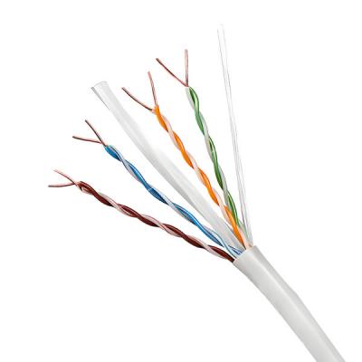 Cina CMR PVC 23AWG Cable UTP esterno CAT6 Grigio High Speed Network Lan Cable 1000FT in vendita