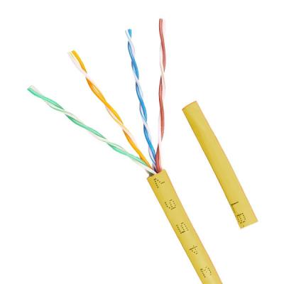 China 100MHz 24AWG Cat5e CMP Cable UTP For Network Transmission TIA/EIA 568B Standard for sale