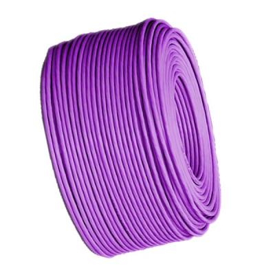 China Purper LSZH Jacket Netwerkkabel 1000FT 24AWG 100MHz CAT5E SFTP Te koop