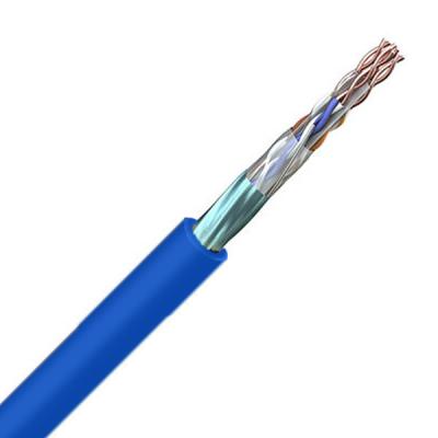 중국 고속 LAN 케이블 Cat6 FTP 블루 LSZH 23AWG 1000FT 550MHz까지 확장 판매용