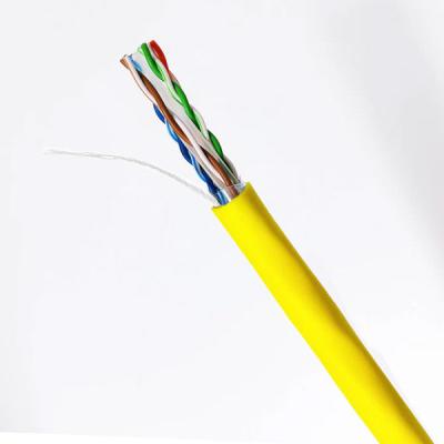 中国 500MHz 23AWG UTP CAT6Aケーブル PVCケーブル 1000FT CMP-LP 0.5A ネットワーク転送 販売のため