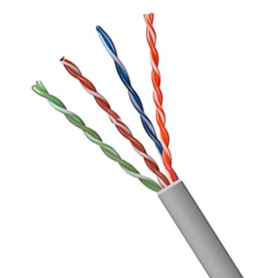 China CMP-LP 0.7A UTP CAT6A 1000FT 23AWG PVC Ethernet Cable High Speed for sale